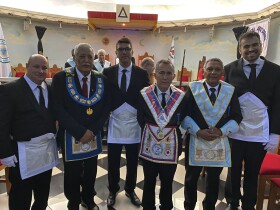 Foto com os Iniciados