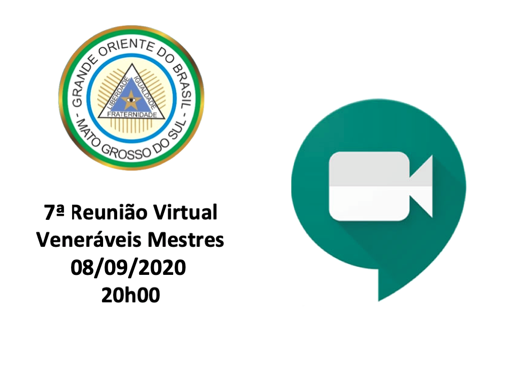 Read more about the article 7ª Reunião de VENERÁVEIS do GOB-MS em 2020, na modalidade VIRTUAL