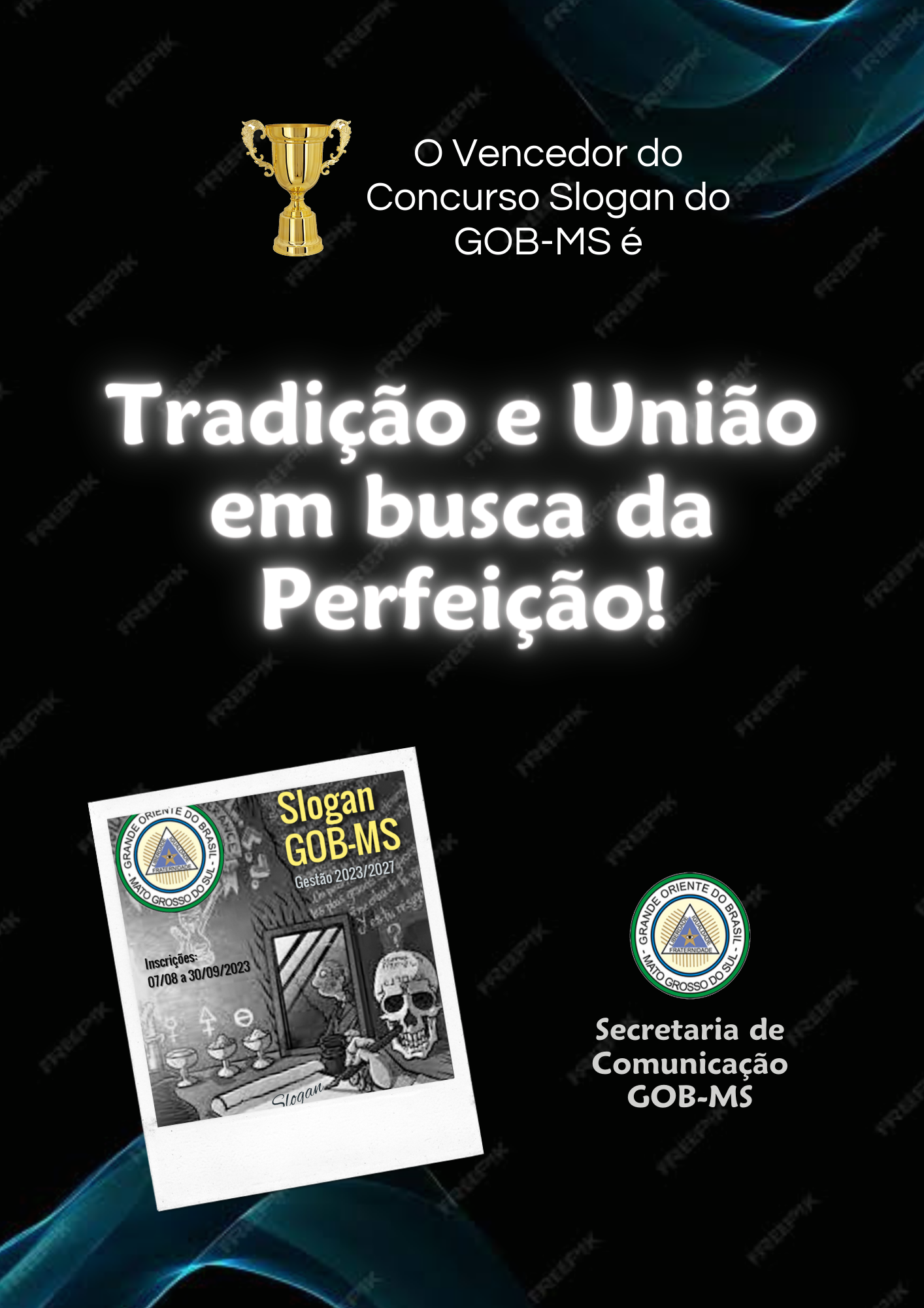 Read more about the article Slogan vencedor do Concurso do GOB-MS