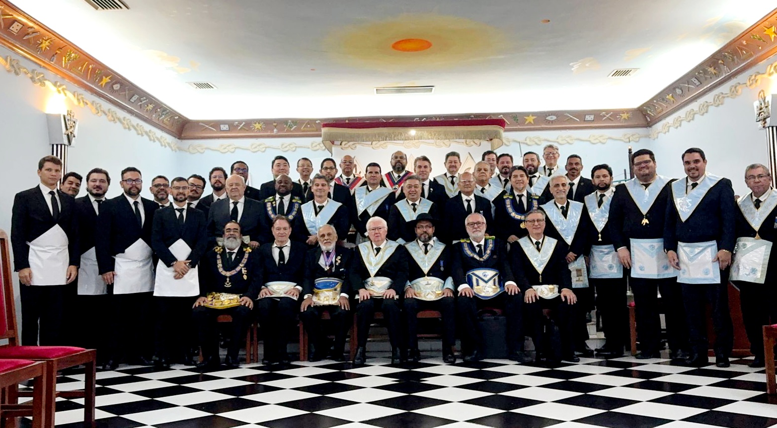 Read more about the article ARLS Oito de Maio – Sessão Magna de Reassunção e Posse – Campo Grande MS – 02/06/2025