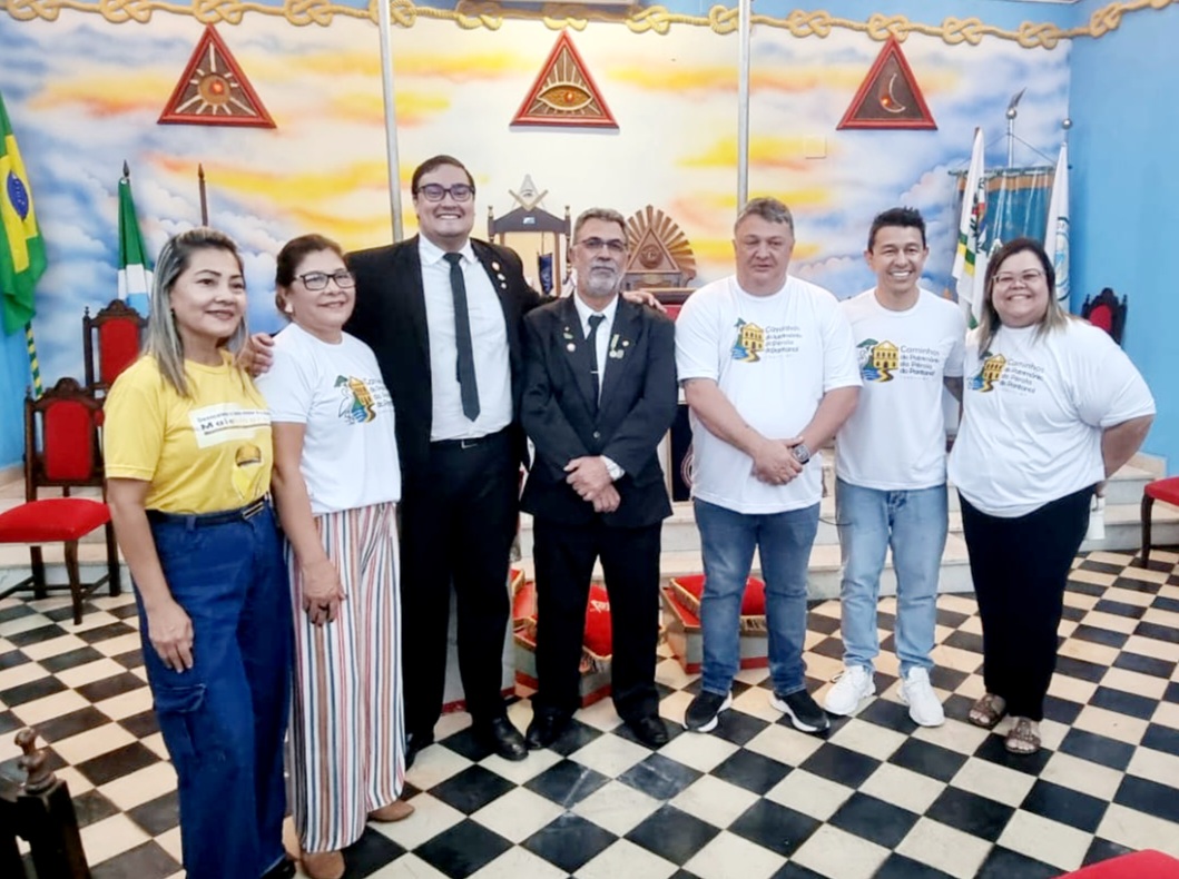 Read more about the article ARLS Pharol do Norte recebe público participante do Evento “Caminhos do Patrimônio Pérola do Pantanal” em Ladário MS – 18/08/2025