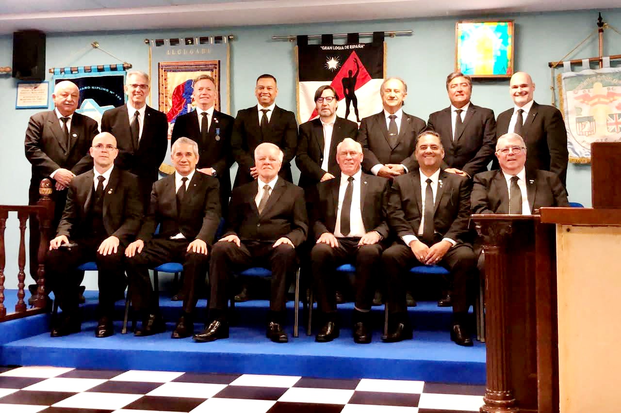 You are currently viewing Visita Oficial do GMG do GOB à Grande Loja da Espanha, com a presença do GMEA do GOB-MS – 11/09/2025