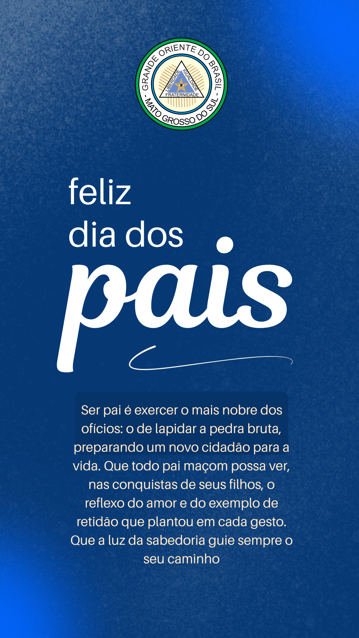No momento, você está visualizando Feliz Dia dos Pais !